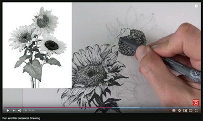 mt_ignore:tutorial5 - rysowanie kwiatów - słoneczników