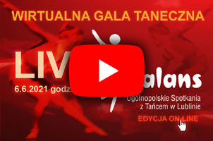 Balans - Wirtualna Gala Taneczna na YouTube - miniaturka