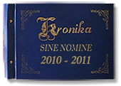 kronika sine nomine 2010 - 2011