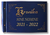 kronika sine nomine 2021 - 2022