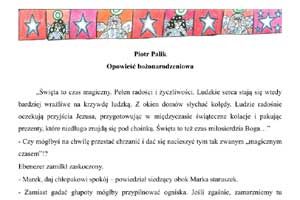 Piotr Palik - "Opowieść bożonarodzeniowa"